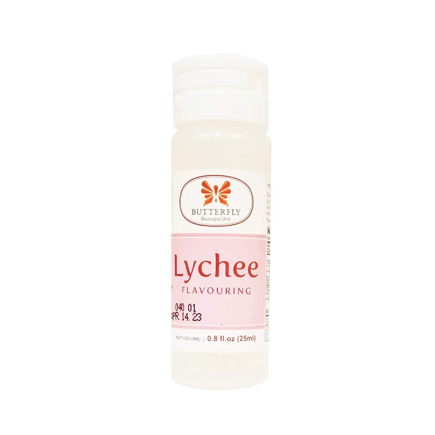 Butterfly Flavouring Extract Lychee Small