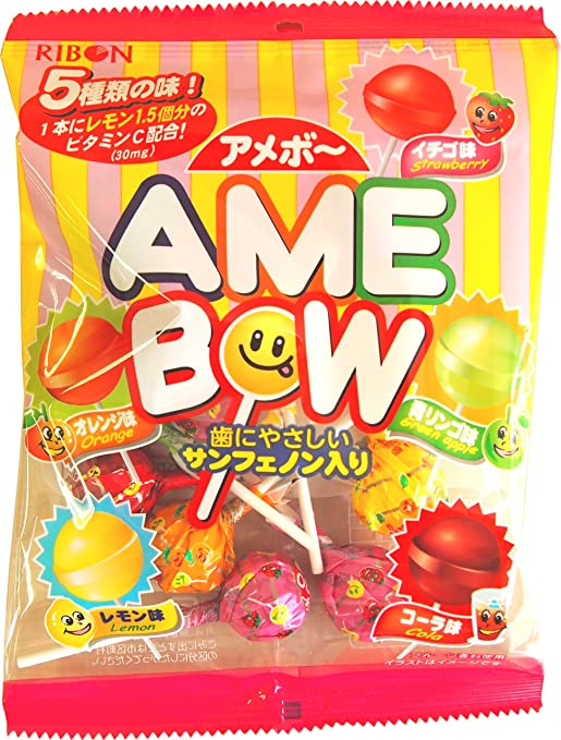 Ribon Amebo Lollipops