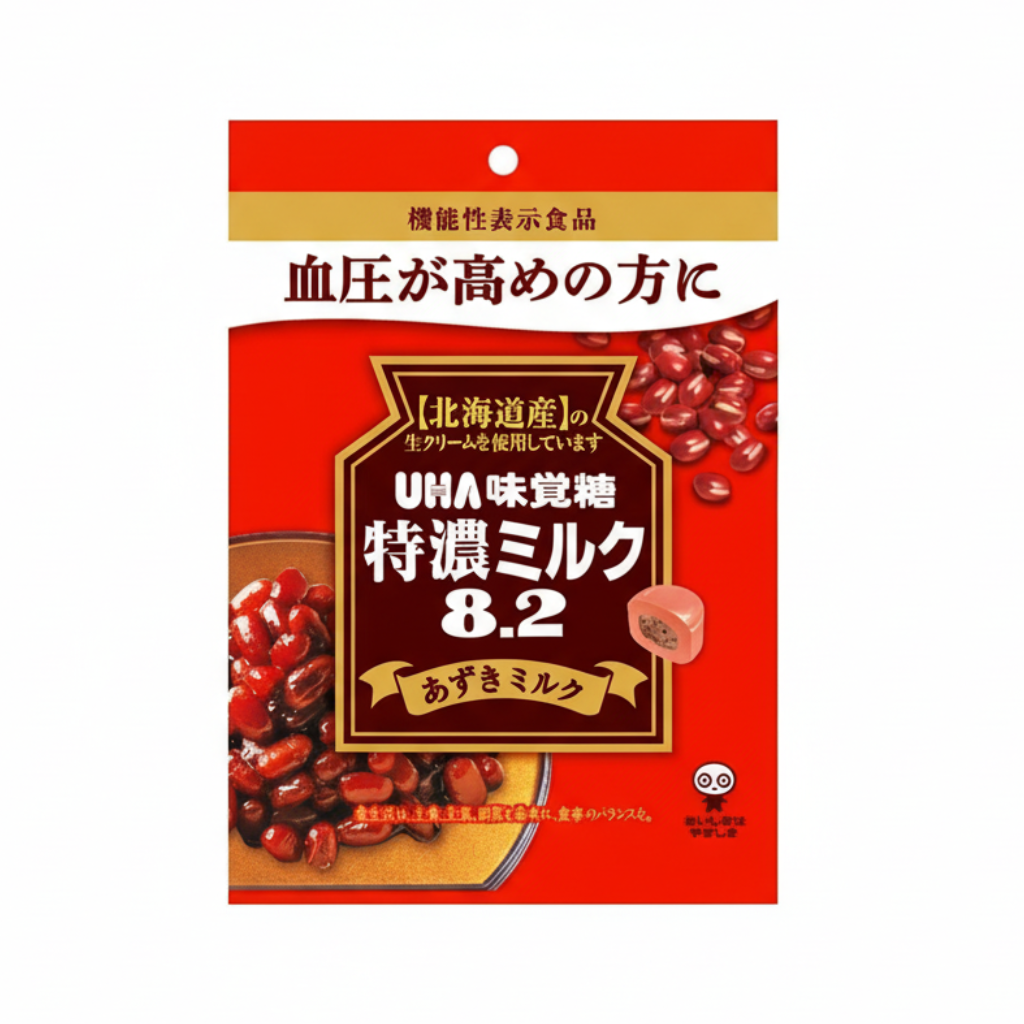 UHA 8.2 Tokuno Azuki Milk Candy