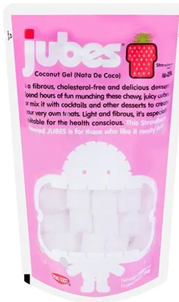 Jubes-Nata De Coco Strawberry