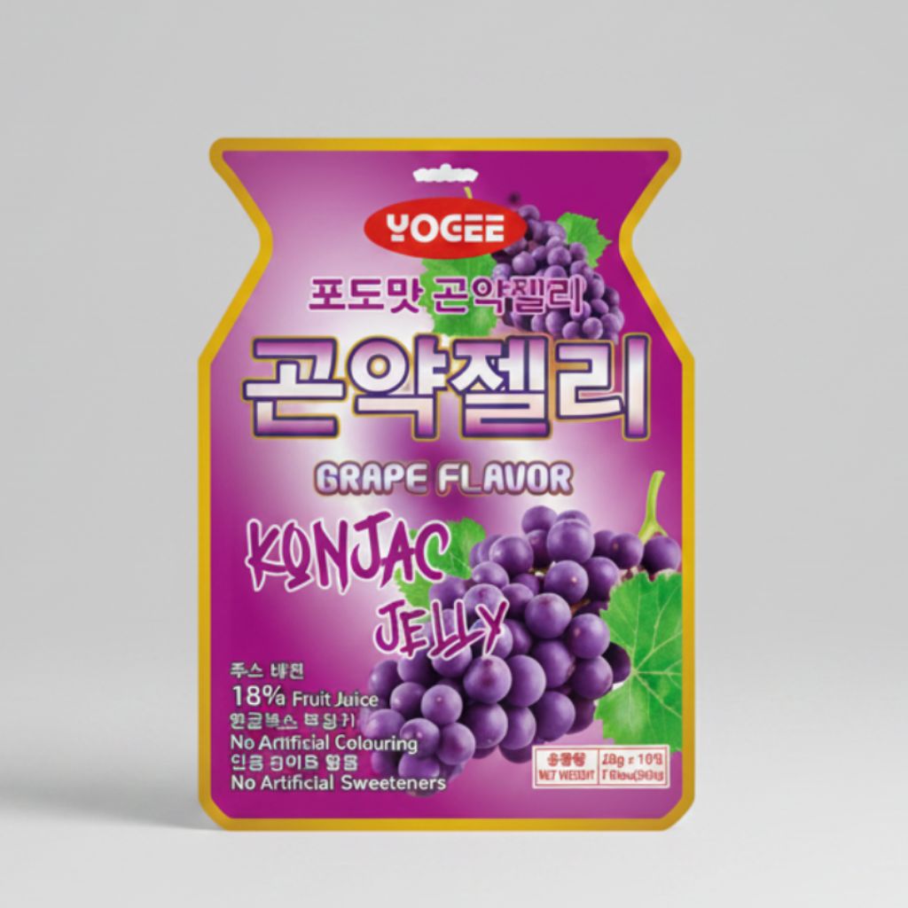 Yogee Grape Konjac Jelly 提子蒟蒻