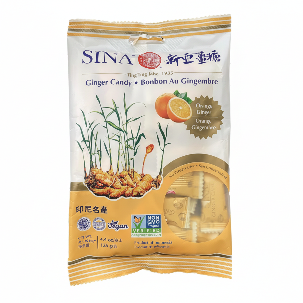 Sina Ginger Candy Orange