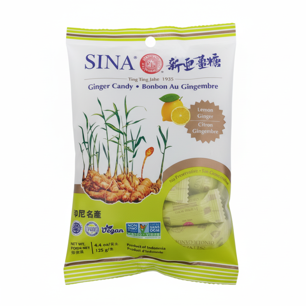 Sina Ginger Candy Lemon