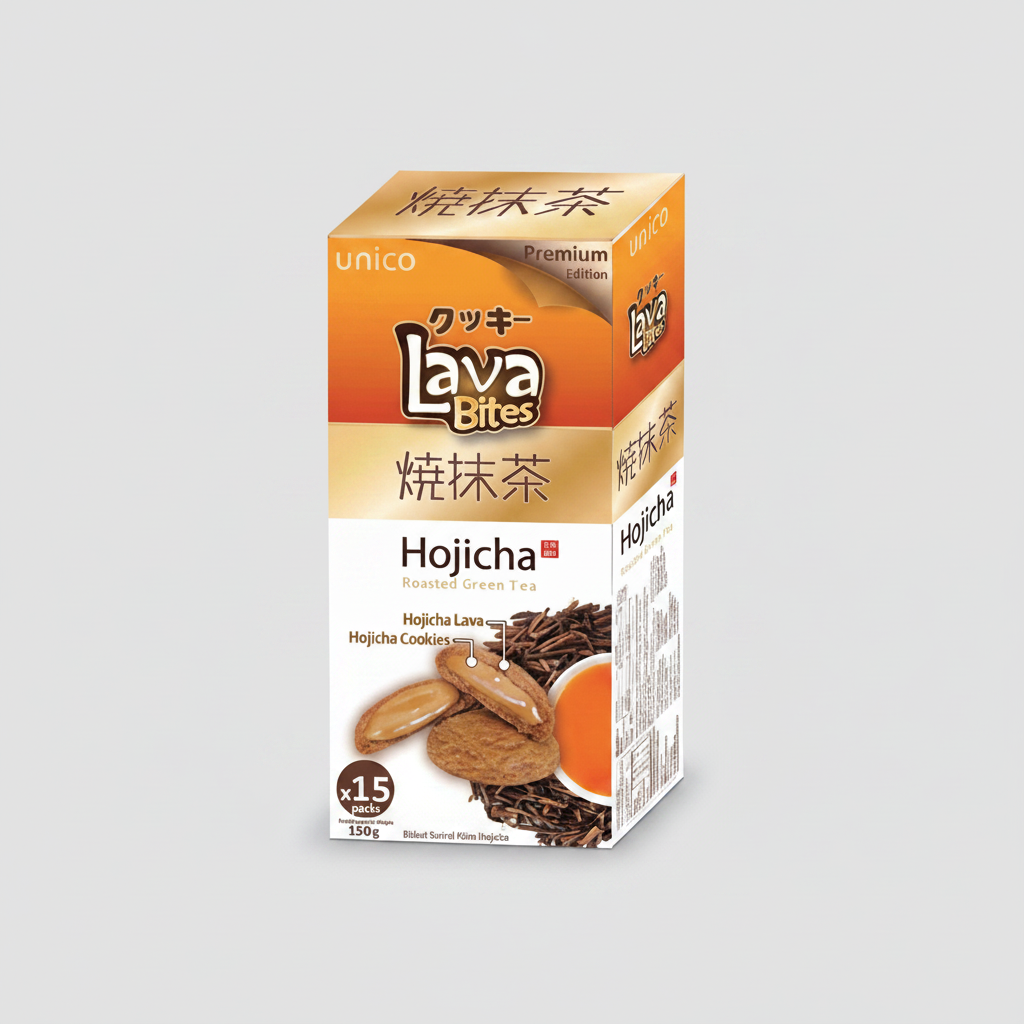 Unico Lava Cookies Hojicha燒抹茶流心曲奇