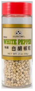 Golden Coins Whole White Pepper