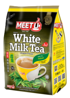 Meet U White Milk Tea 3 in 1白奶茶三合一