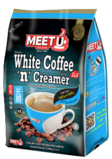 Meet U White Coffee & Creamer無糖白咖啡