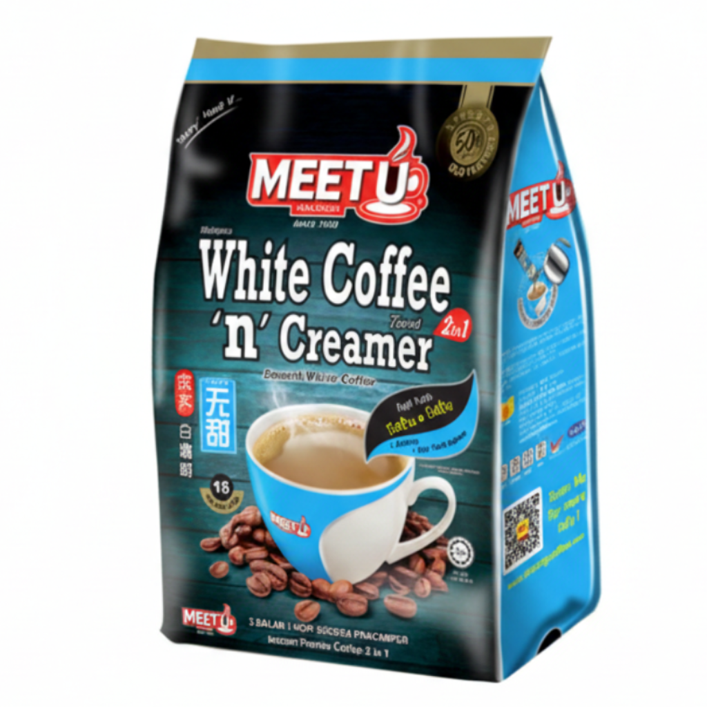 Meet U White Coffee & Creamer無糖白咖啡