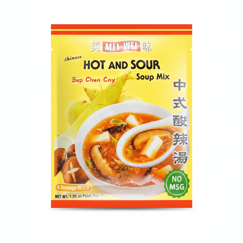 Mei Wei Hot & Sour Soup中式酸辣湯