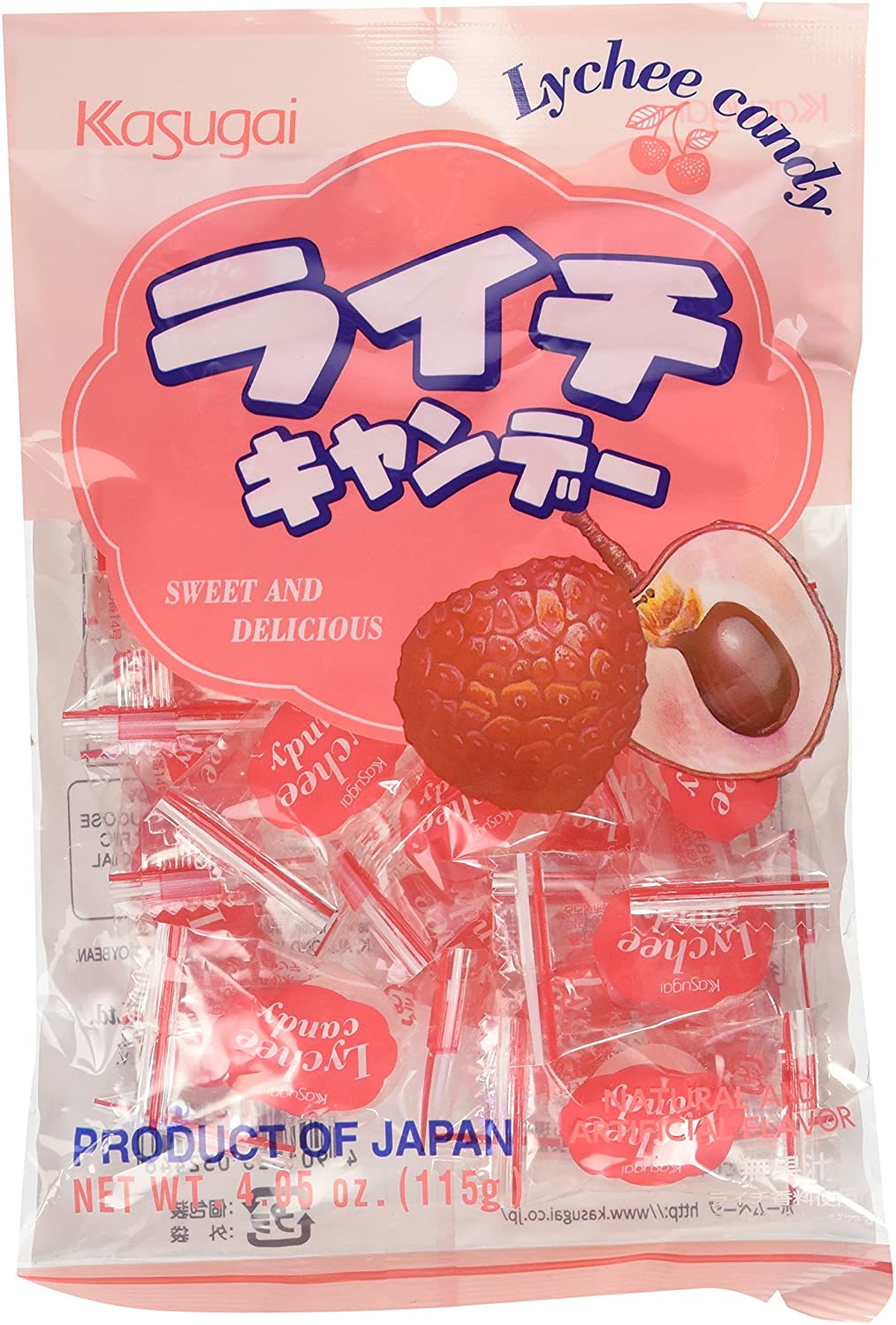 Kasugai Lychee Hard Candy
